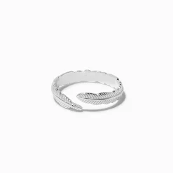 Bague d'orteil plume couleur argentée C LUXE by Claire’s