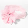 Bandeau à fleur en mousseline Claire's Club - Rose