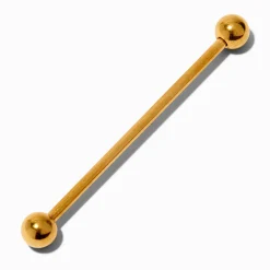 Barre industrielle 1,6 mm en titane couleur dorée