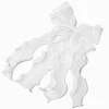 Barrette à nœud à longs pans fée blanche