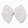 Barrette à nœud rose blanche Claire's Club