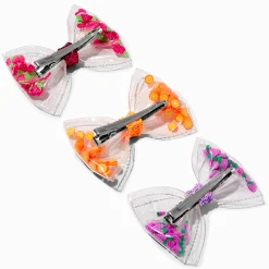 Barrette à nœud shaker à fruits Claire's Club - Lot de 3