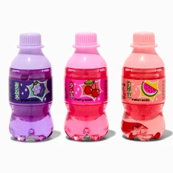 Baumes à lèvres mini bouteille de soda - Lot de 3