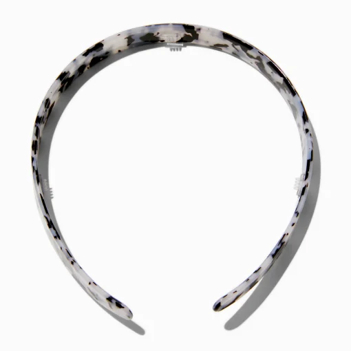 Black Tortoiseshell Plastic Headband