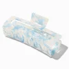 Blue Tortoiseshell Large Rectangular Hair Claw