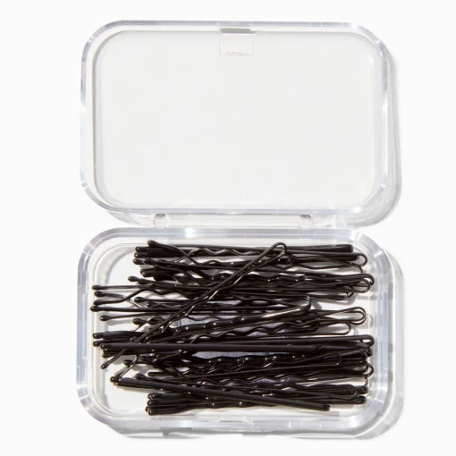 Bobby Pins - Black, 30 Pack