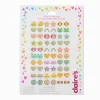 Boucles d’oreilles autocollantes petits animaux à paillettes pastel Claire's Club - Lot de 30