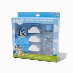Boules de bain effervescentes et bain moussant Bluey en exclusivité chez Claire’s - Lot de 5