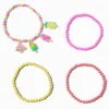 Bracelets élastiques glace à l'eau tons clairs Claire's Club - Lot de 4