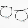 Bracelets lune et planète best friends - Lot de 2