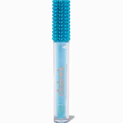 Bâtonnet de gloss à paillettes bling-bling bleu