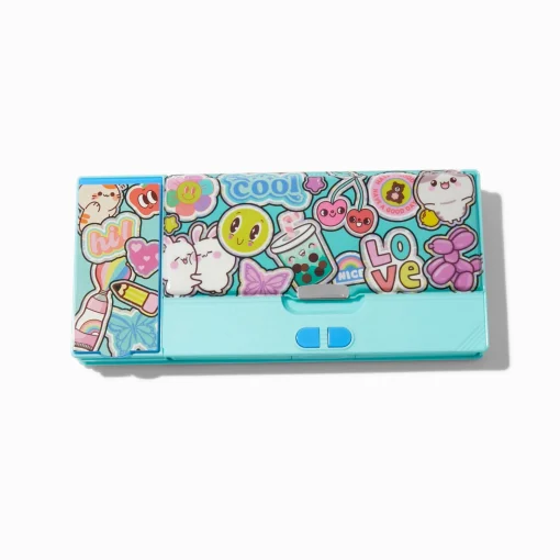 Chibi Characters Compartment Pencil Case
