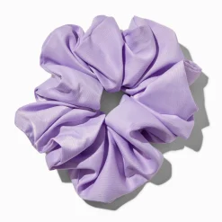 Chouchou satiné lilas