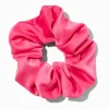 Chouchou satiné rose vif