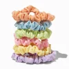 Chouchous soyeux et fins pastel « Happy » - Lot de 6