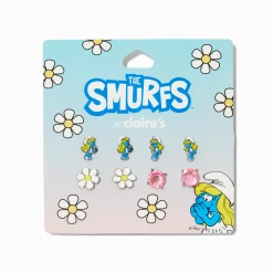 Clous d’oreilles en exclusivité chez Claire's Les Schtroumpfs™ - Lot de 4