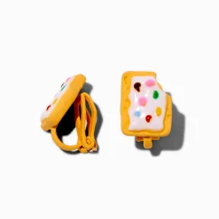 Clous d'oreilles à clip bombés pâtisseries