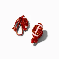 Clous d'oreilles à clip football