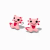 Clous d'oreilles axolotls roses