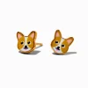 Clous d'oreilles corgi couleur dorée C LUXE by Claire's