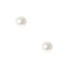 Clous d'oreilles perle d'imitation 8M