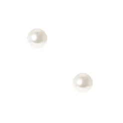 Clous d'oreilles perle d'imitation 8M