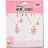 Collier à pendentif best friends Disney Munchlings série 1 - Lot de 2