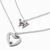 Colliers avec pendentifs papillons Mini & Mama best friends - Lot de 2