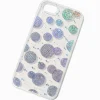 Coque de portable boule disco couleur argentée - Compatible avec iPhone® 6/7/8/SE