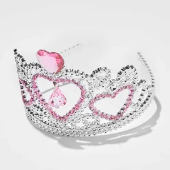 Couronne cœur rose Claire's Club
