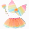 Déguisement papillon arc-en-ciel fluo Claire's Club - Lot de 3
