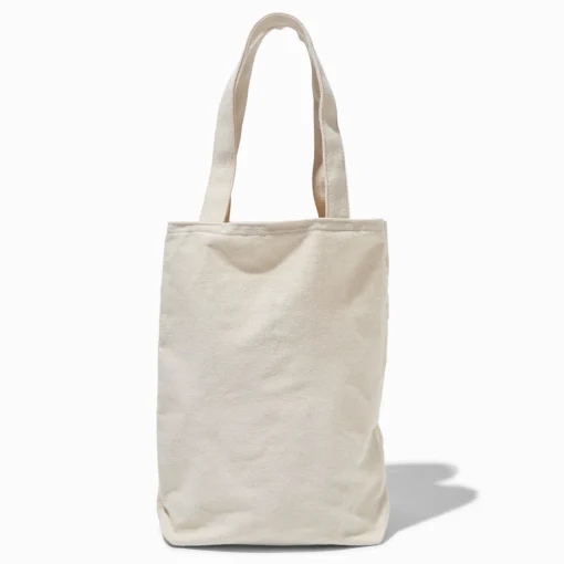DIY Cream Tote Bag