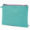 DIY Teal Nylon Pouch