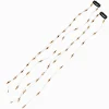 Extensions à clip étoile couleur dorée - Lot de 2