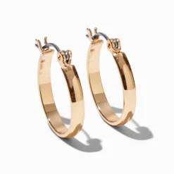 Gold-tone 15mm Hoops