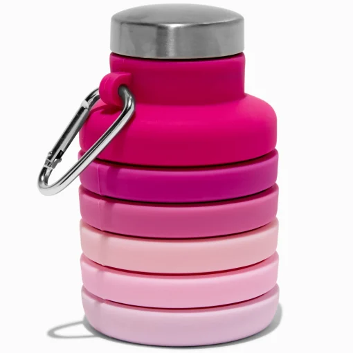 Gourde avec dégradé rose rétractable