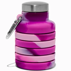 Gourde tie-dye violette rétractable
