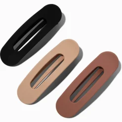 Grandes pinces à cheveux de yoga boho - Lot de 3