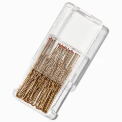 Hair Pins - Brown, 30 Pack
