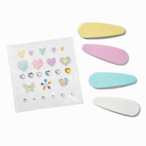 Kit de barrettes clic clac à fabriquer soi-même Claire's Club
