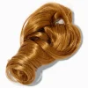 Élastique avec cheveux synthétiques bouclés extra large - Blond caramel