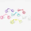 Élastiques à fleurs pastel Claire's Club - Lot de 6