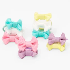 Élastiques à nœud pastel Claire's Club - Lot de 10