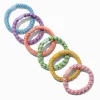 Élastiques arc-en-ciel tons vifs - Lot de 6