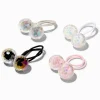 Élastiques perlés avec perles d'imitation irisées décalées Claire's Club - Lot de 4