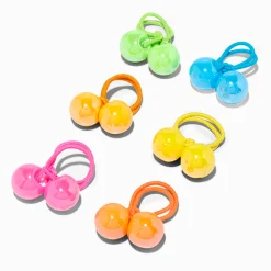 Élastiques perlés avec perles d'imitation fluo Claire's Club - Lot de 6