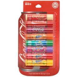 Lot de baumes à lèvres boissons Coca-Cola® Lip Smacker® - Lot de 8