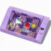 Lot de gloss à ouverture mécanique bling-bling violet licorne Y2K