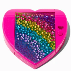 Lot de gloss bling-bling à ouverture mécanique étoile arc-en-ciel Claire's Club