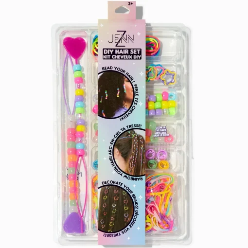 Lot d’élastiques perlés à faire soi-même multicolores